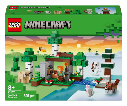 Klocki LEGO® LEGO MINECRAFT 21593 Przetrwanie pierwszej nocy